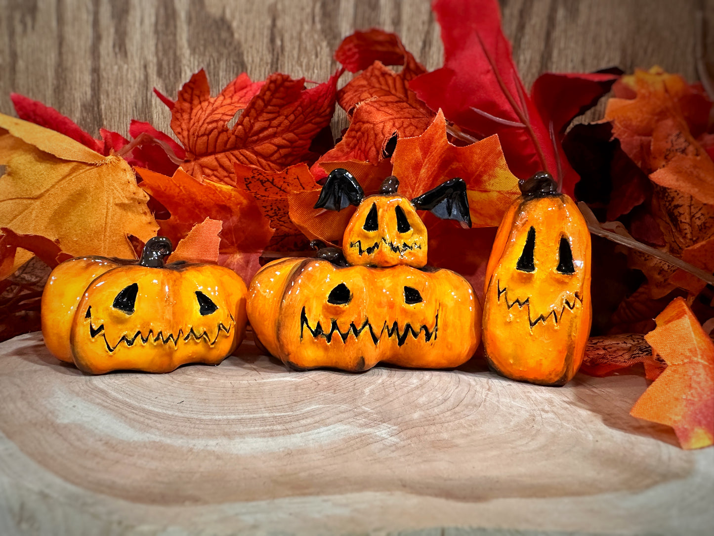 Mini B00-Ty Pumpkins