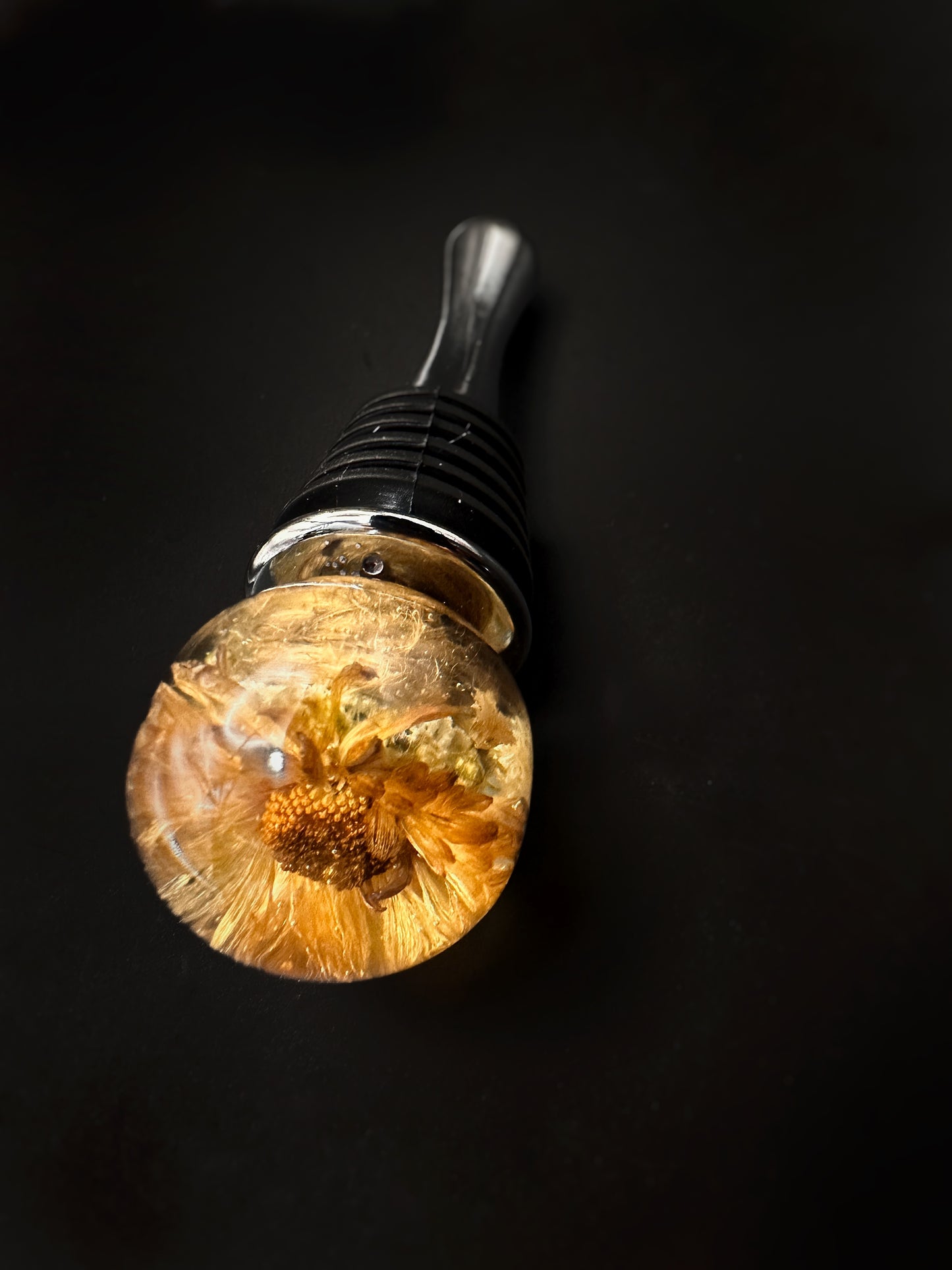 Small Real Flower Wine Stopper