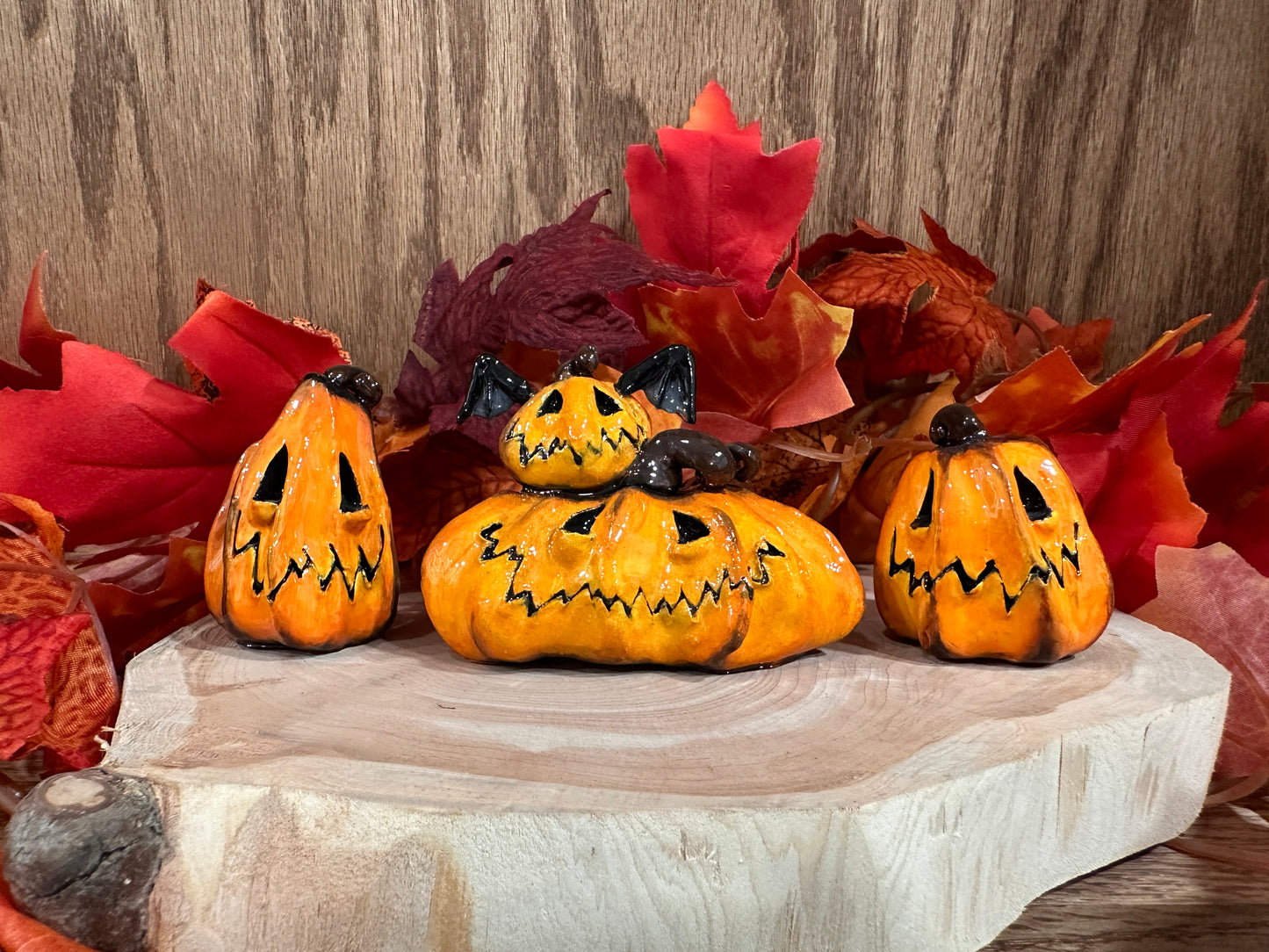 Mini B00-Ty Pumpkins