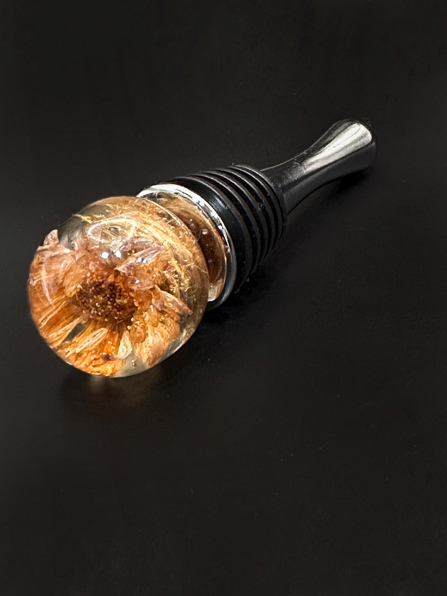 Small Real Flower Wine Stopper