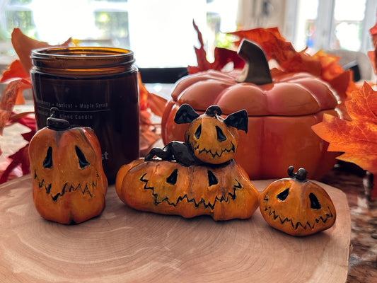 Mini B00-Ty Pumpkins
