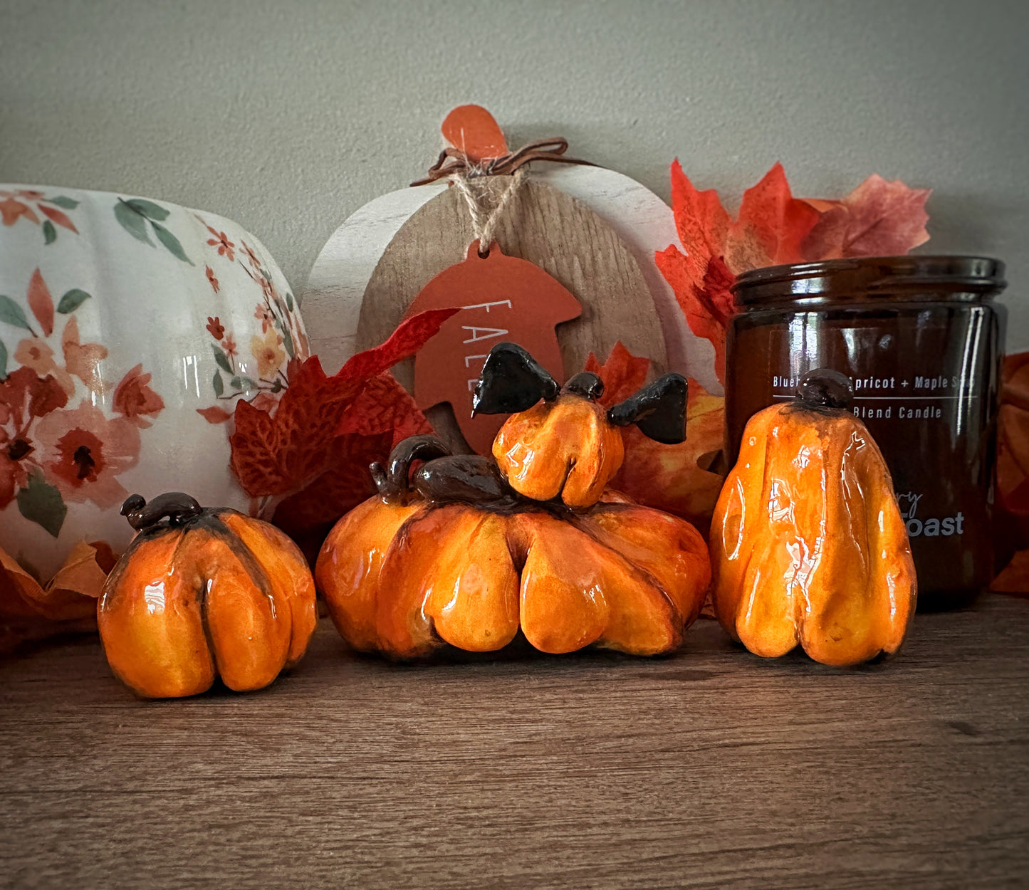 Mini B00-Ty Pumpkins