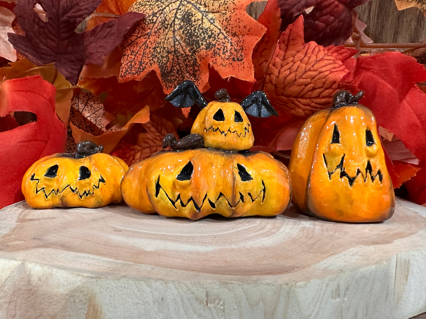 Mini B00-Ty Pumpkins