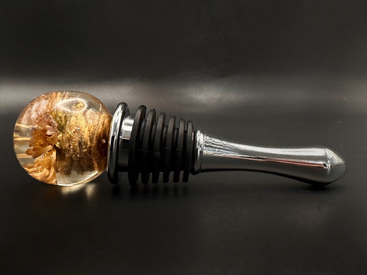 Small Real Flower Wine Stopper