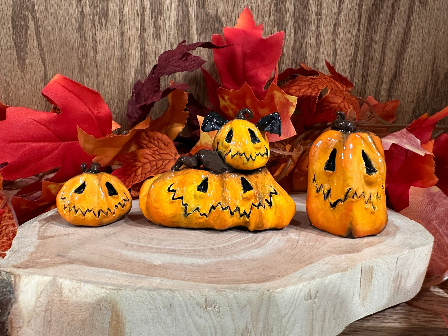 Mini B00-Ty Pumpkins