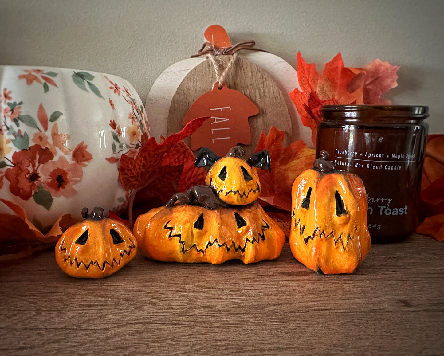 Mini B00-Ty Pumpkins