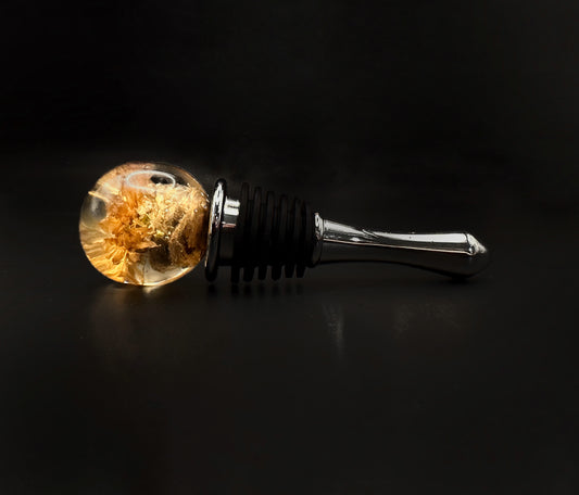 Small Real Flower Wine Stopper