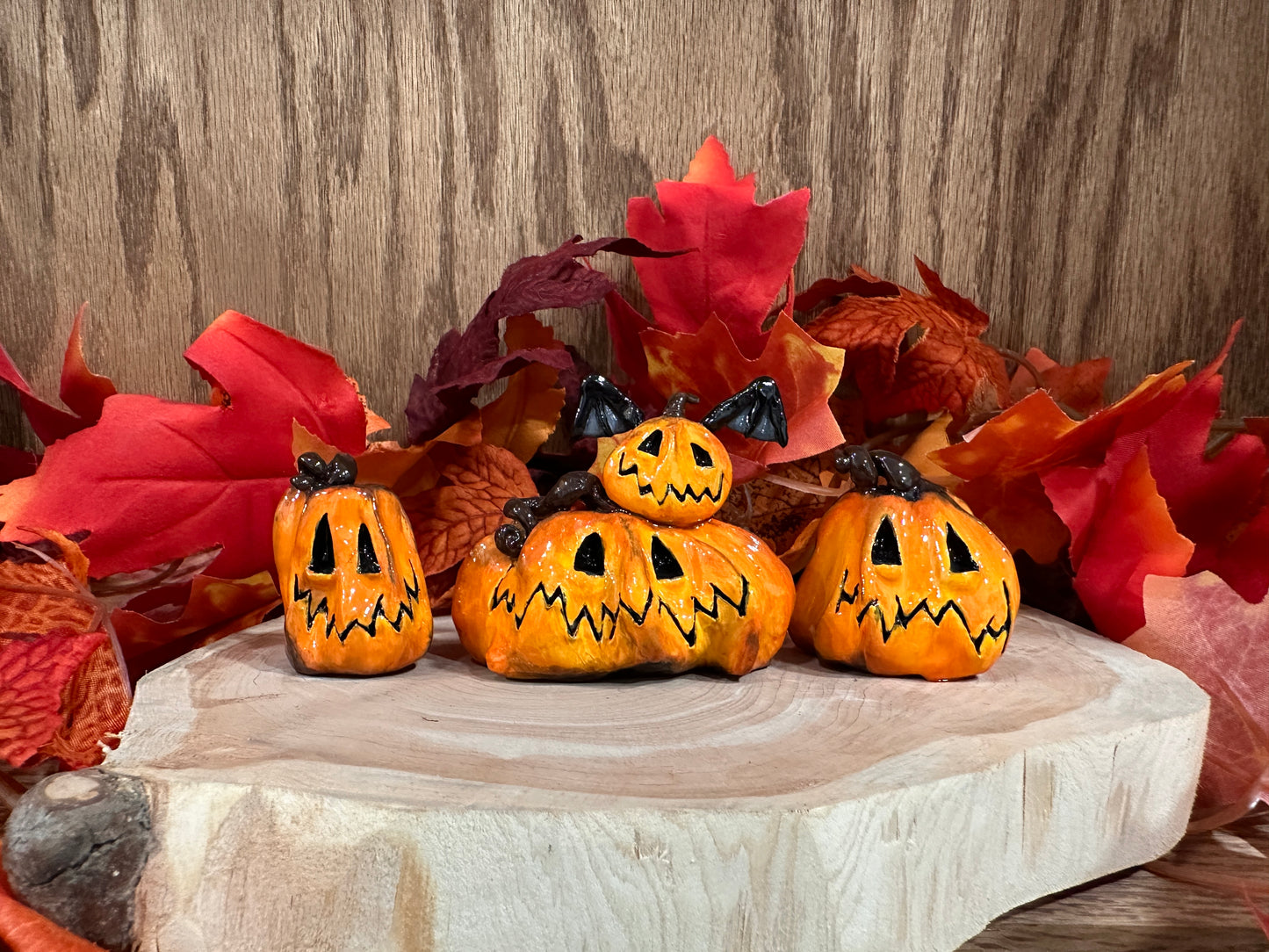 Mini B00-Ty Pumpkins