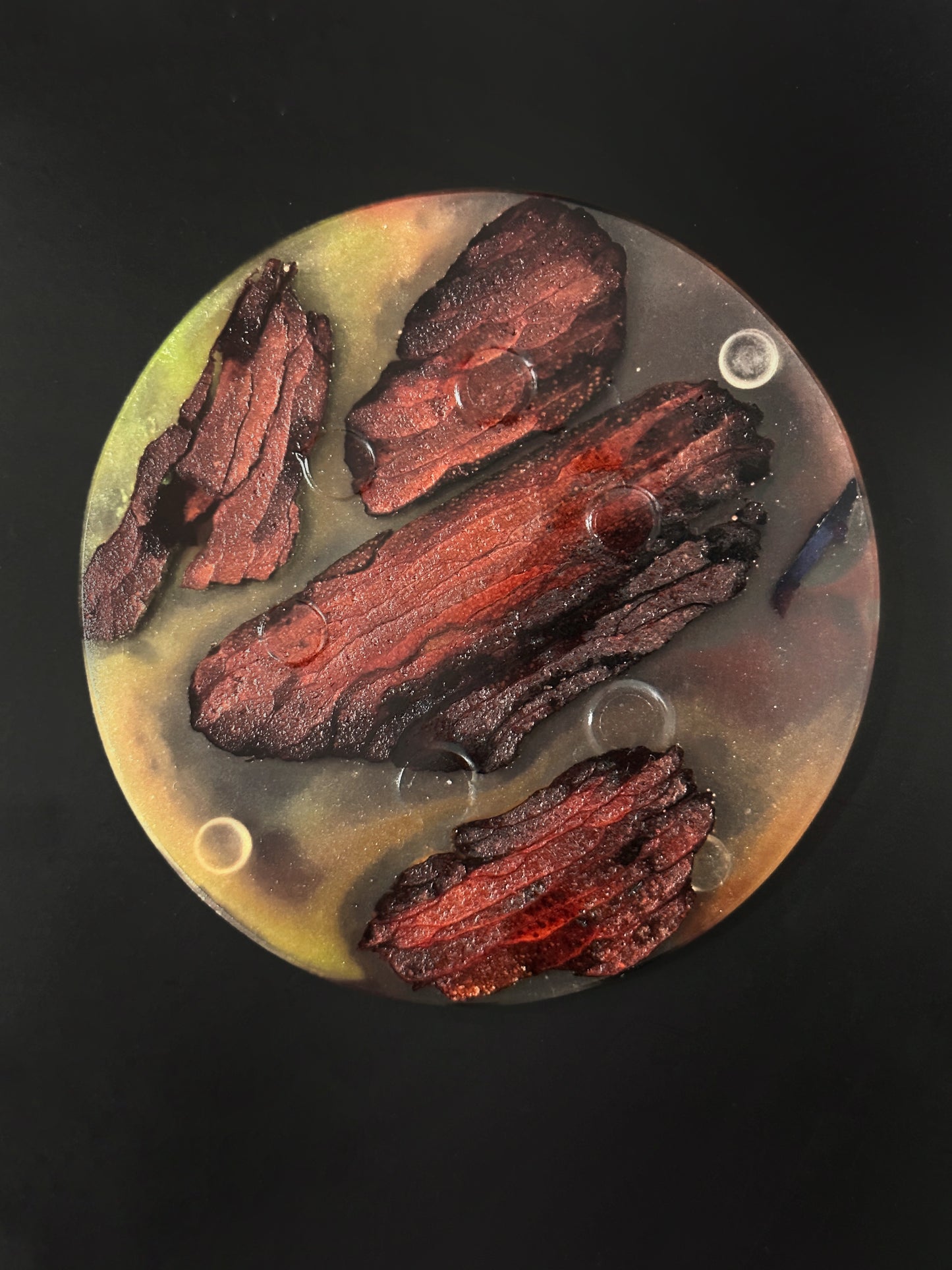 3 Wood Non-stick, No-slip Coasters