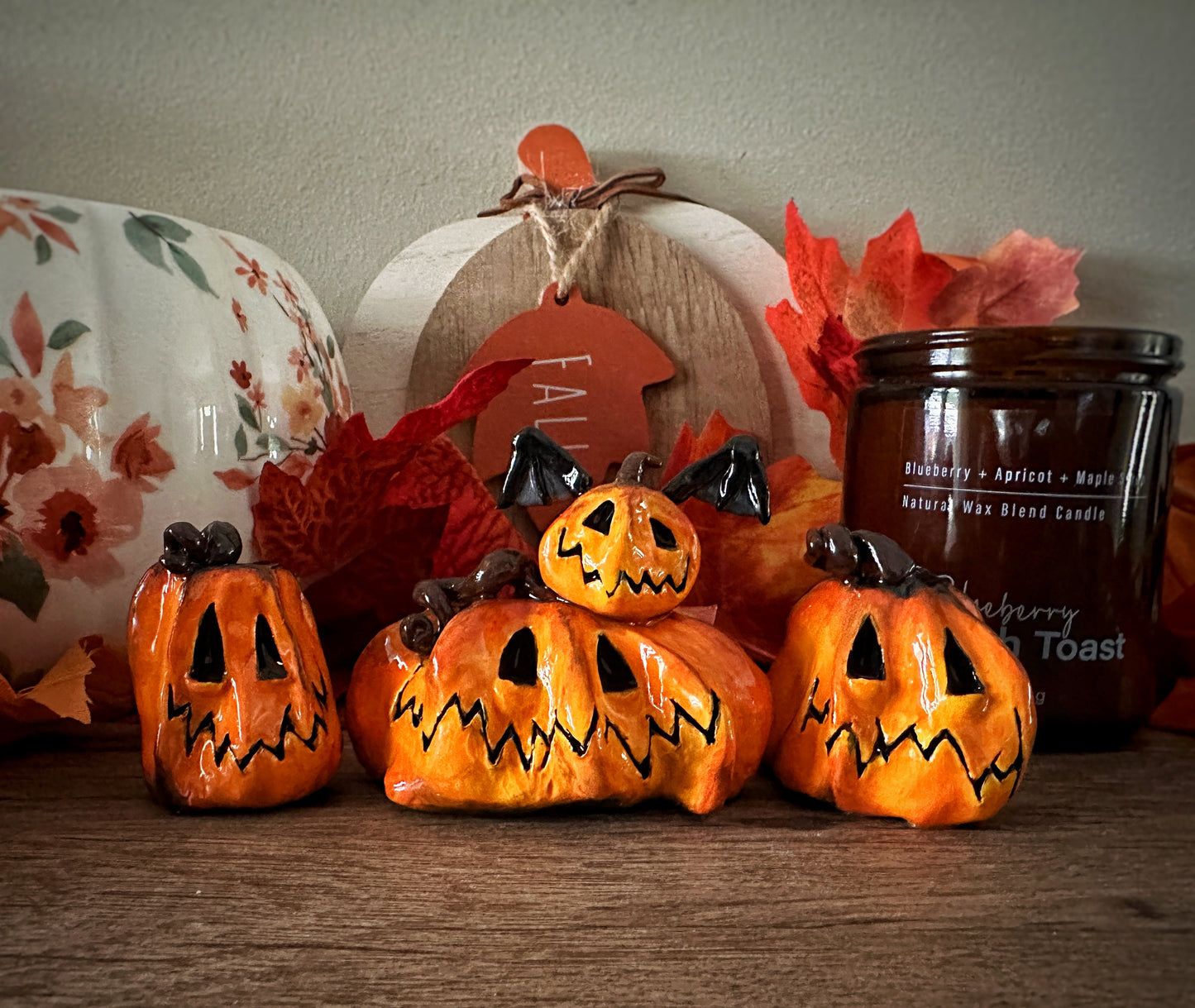 Mini B00-Ty Pumpkins