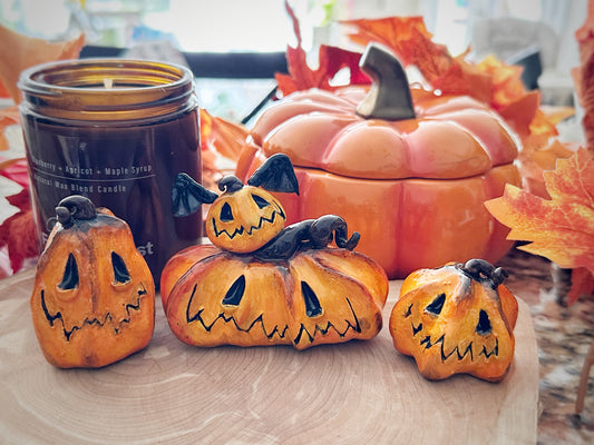 Mini B00-Ty Pumpkins