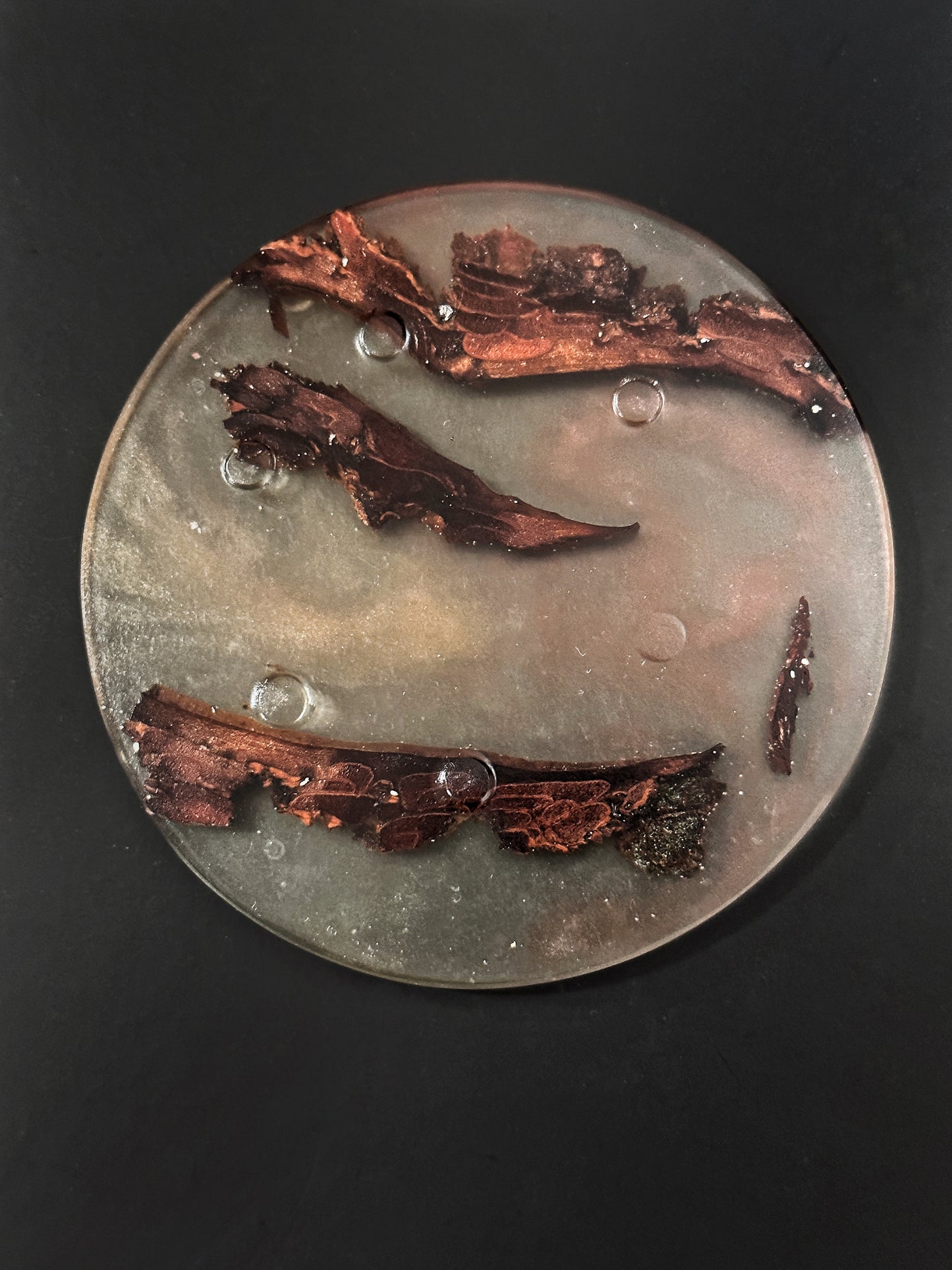 4 Wood Non-stick, No-slip Coasters