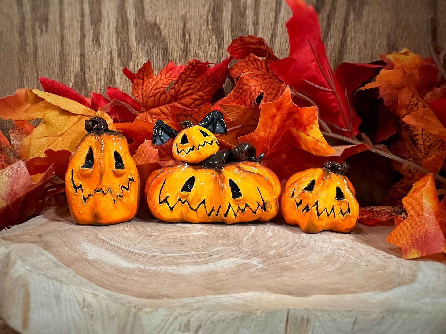 Mini B00-Ty Pumpkins