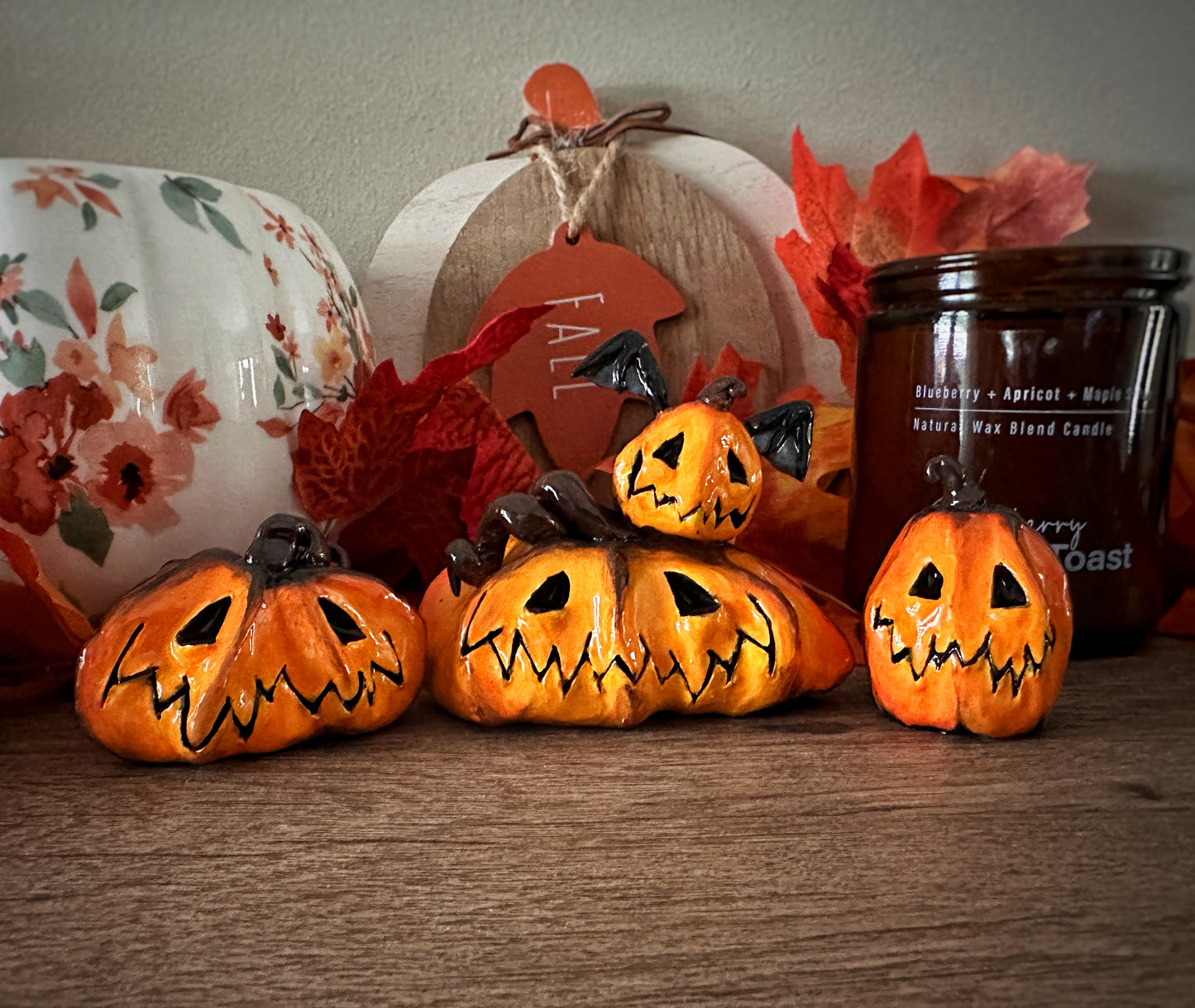 Mini B00-Ty Pumpkins