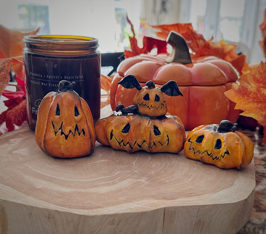 Mini B00-Ty Pumpkins