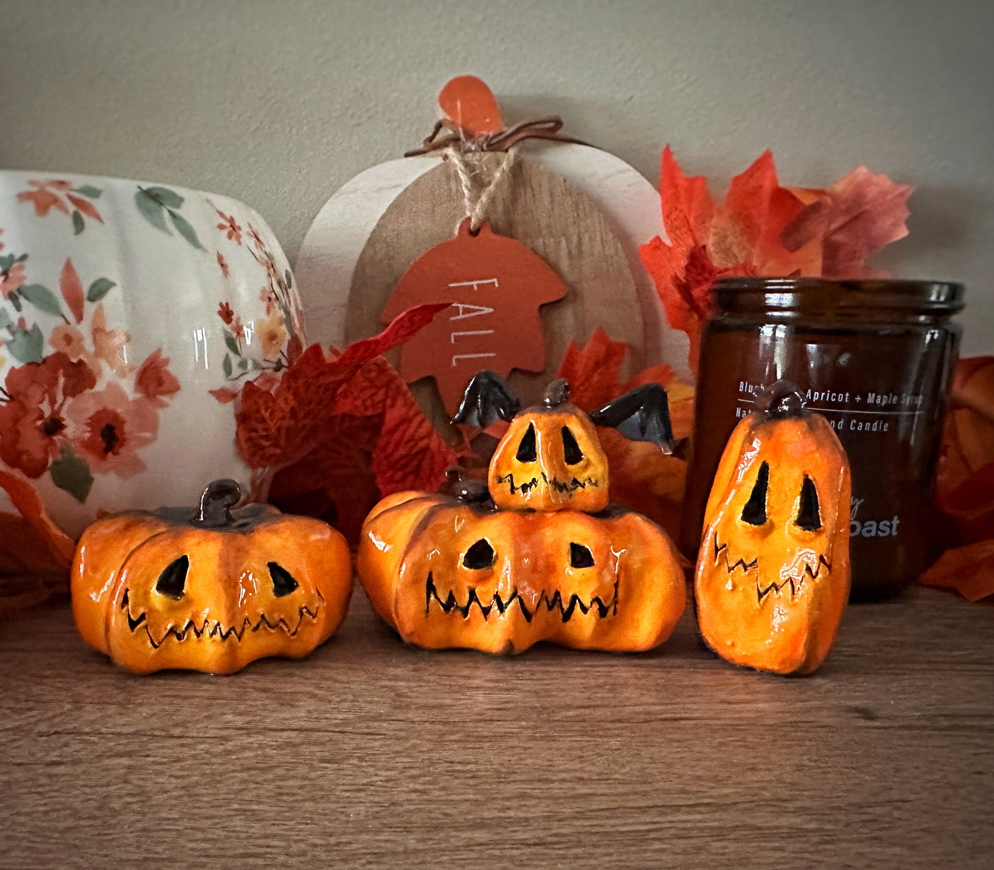 Mini B00-Ty Pumpkins