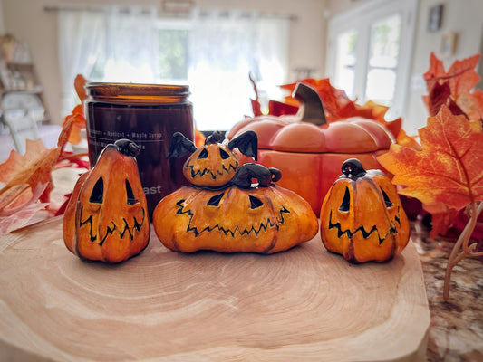 Mini B00-Ty Pumpkins
