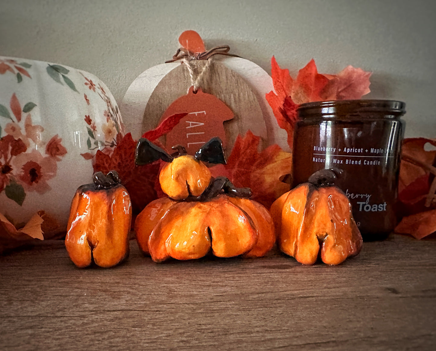 Mini B00-Ty Pumpkins