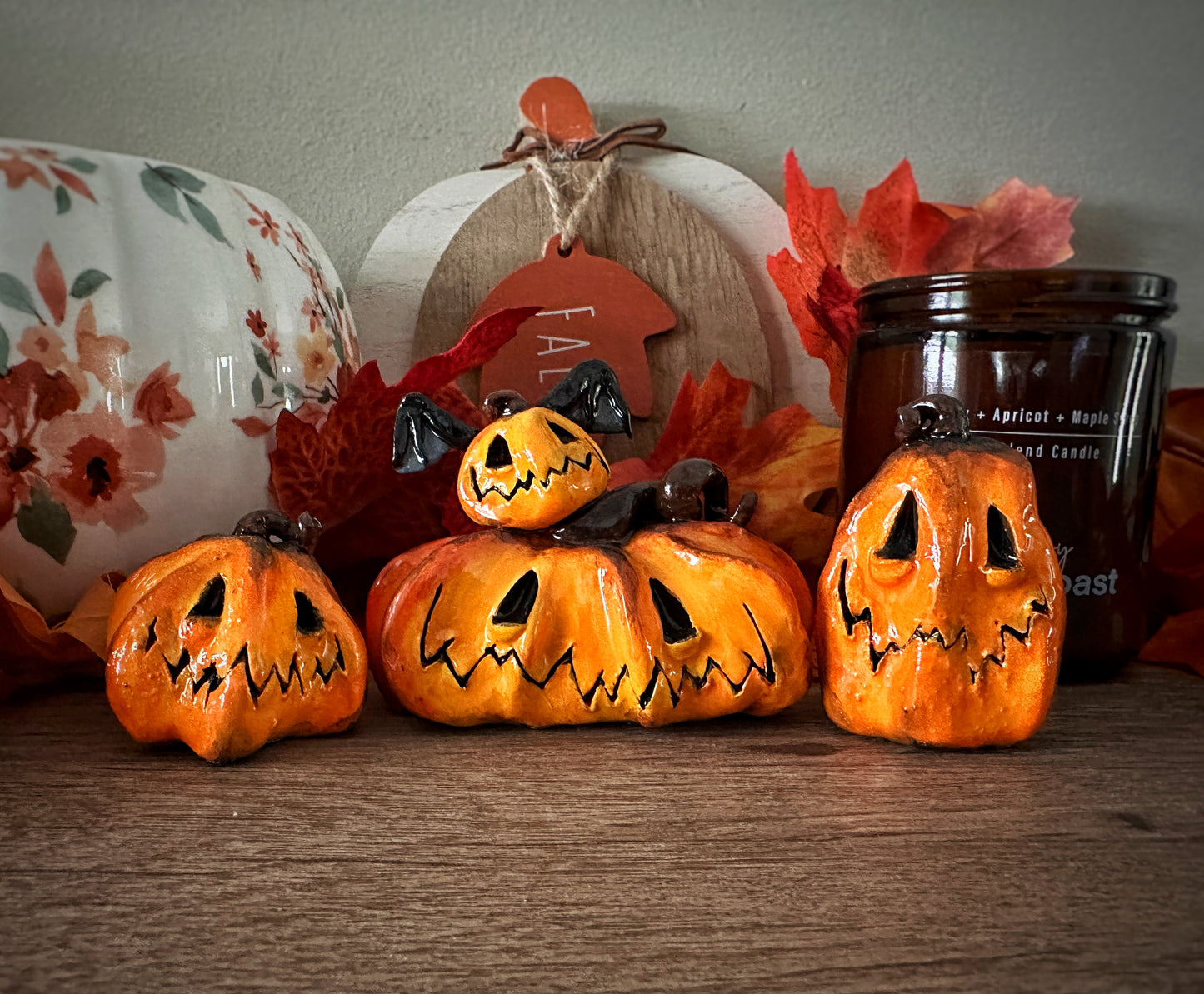 Mini B00-Ty Pumpkins