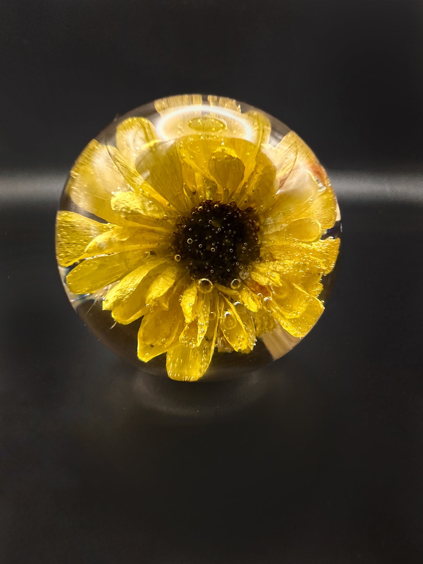 Large Yellow Flower Wine Stopper